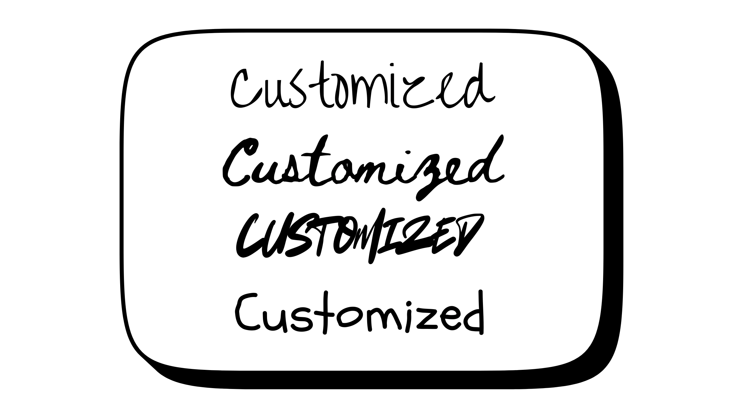 Custom Typography
Image