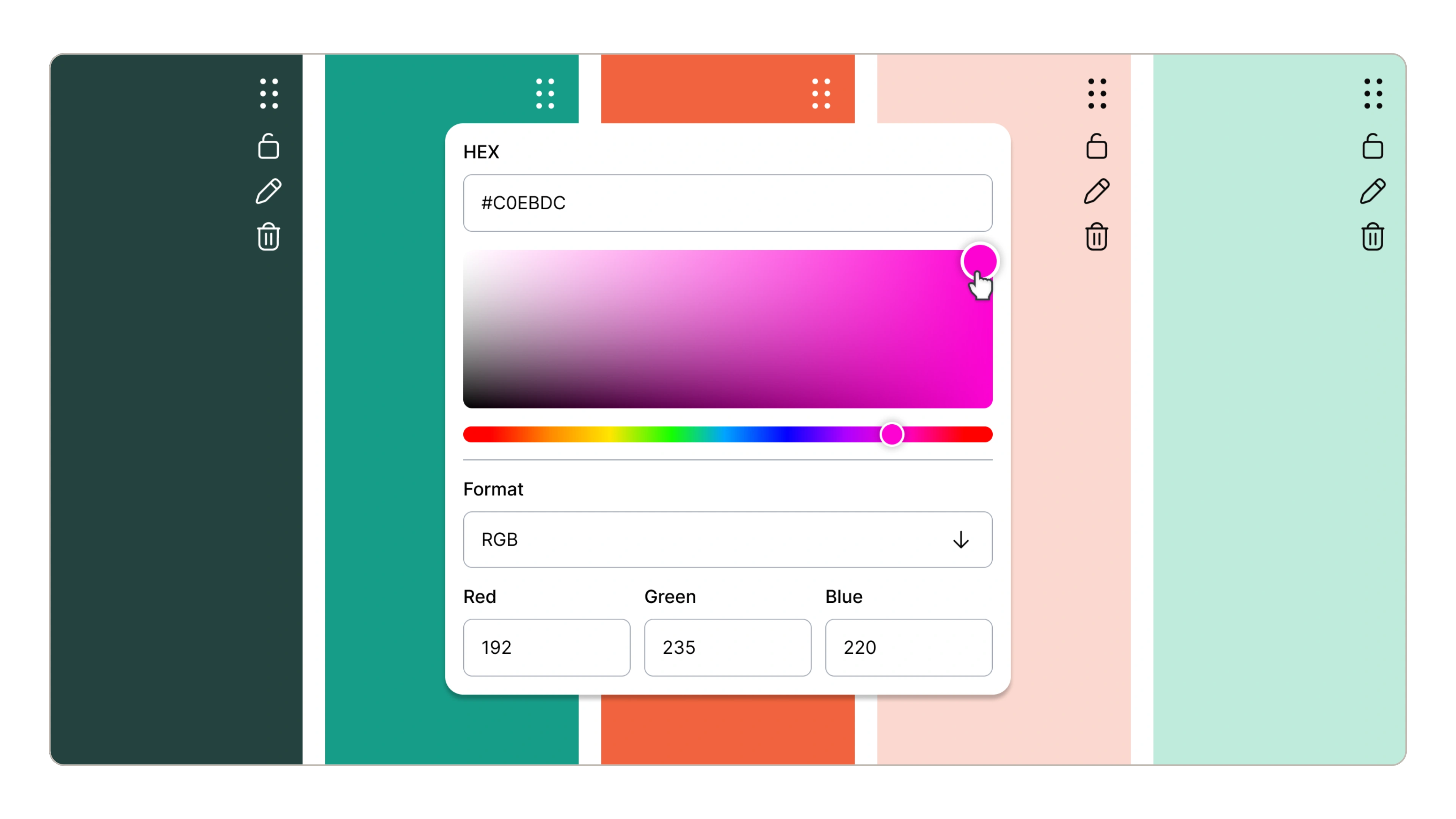 Custom Color
Builder